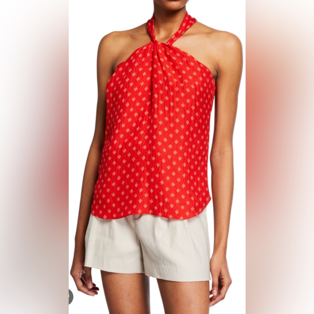 Joie Lisie silk halter top